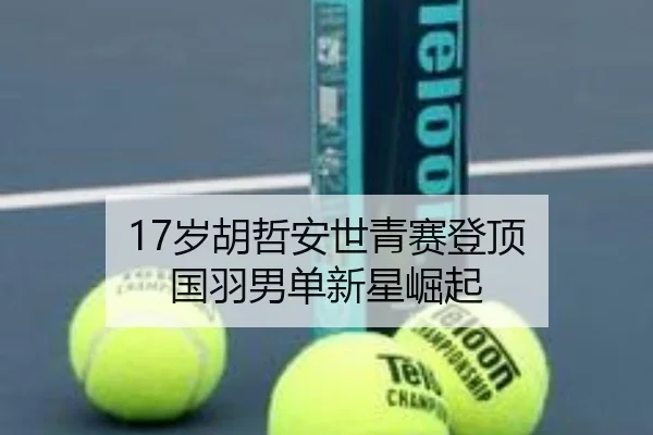 17岁胡哲安世青赛登顶 国羽男单新星崛起