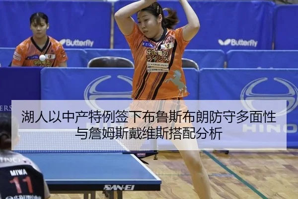 湖人以中产特例签下布鲁斯布朗防守多面性与詹姆斯戴维斯搭配分析